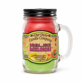 Our Own Candle Company Mmm...Nice Melons! scented candle in a 13 oz glass mason jar with lid